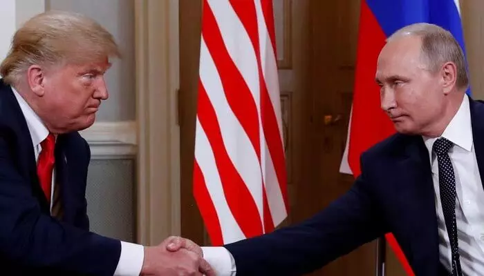 Trump: యుద్ధంలో ప్రజలు చనిపోవడంపై పుతిన్ ఆందోళన.. డొనాల్డ్ ట్రంప్ Trump: యుద్ధంలో ప్రజలు చనిపోవడంపై పుతిన్ ఆందోళన.. డొనాల్డ్ ట్రంప్