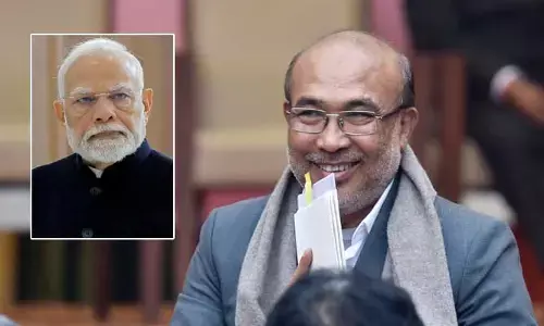 రాజీనామా అనంతరం కేంద్రానికి మణిపూర్ CM కీలక విజ్ఞప్తి
