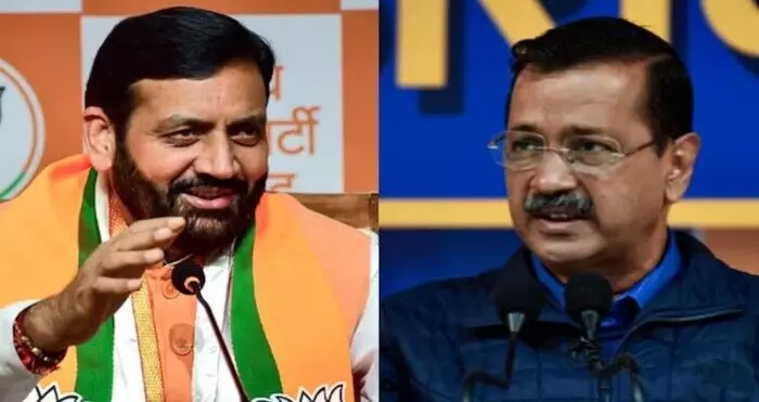 Haryana CM: మాటలు చెప్పడమే కానీ.. చేతలు లేవు- కేజ్రీవాల్ పై హర్యానా సీఎం విమర్శలు Haryana CM: మాటలు చెప్పడమే కానీ.. చేతలు లేవు- కేజ్రీవాల్ పై హర్యానా సీఎం విమర్శలు