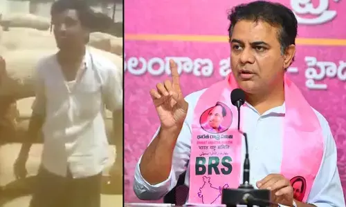 KTR: మిర్చి రైతు కన్నీరు.. ఇద్దరు ఆడపిల్లల తండ్రిని అరిగోస పెడతారా? కేటీఆర్ ఫైర్