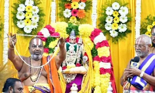 ఘనంగా యాదగిరీశుని కళ్యాణం