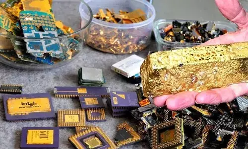 Gold from E-Waste: ఇది మీకు తెలుసా? చెత్త నుంచి బంగారం తీస్తున్నారట!