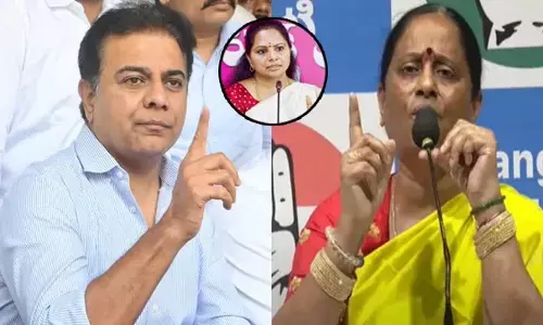 Konda Surekha: కేటీఆర్.. మీ చెల్లి కవితను చూసి నేర్చుకో! మంత్రి కొండా సురేఖ కౌంటర్