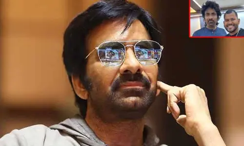 Ravi Teja: షాకింగ్ లుక్‌లో దర్శనమిచ్చిన రవితేజ.. ఏమైందో అర్థం కాక కంగారు పడుతున్న ఫ్యాన్స్!