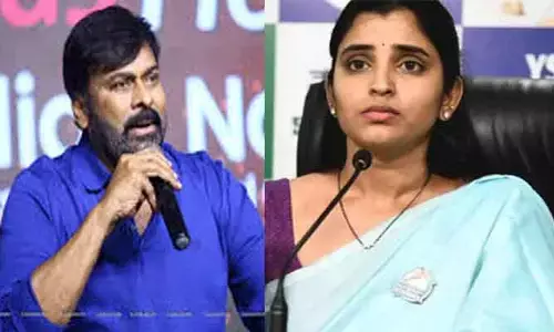 Shyamala counter to Chiranjeevi : వారసుడు కొడుకే అవుతాడా..? కూతుర్లు కారా..? : చిరంజీవికి శ్యామల కౌంటర్