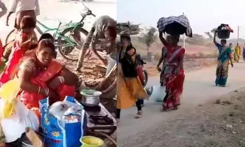 మాఘ మాసం పౌర్ణమి.. కట్టుబట్టలతో ఊరు వదిలి వెళ్లిన జనం!