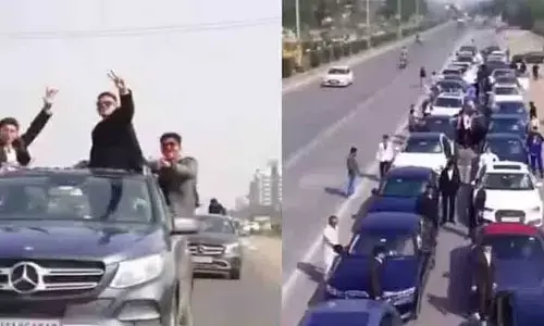 Viral video: ఫేర్‌వెల్ పార్టీకి ఈ విద్యార్థులు ఎలా వెళ్లారో చూడండి.. మండిపడుతున్న నెటిజన్లు