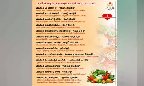 Health Tips : ఆరోగ్యంగా ఉండాలా...ఇంకెందుకు ఆలస్యం!