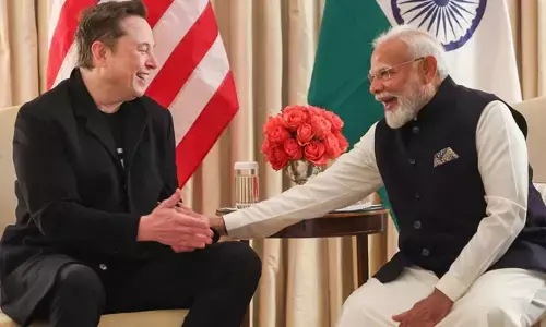Pm modi: ఎలన్ మస్క్‌తో ప్రధాని మోడీ భేటీ.. కీలక అంశాలపై డిస్కషన్ !