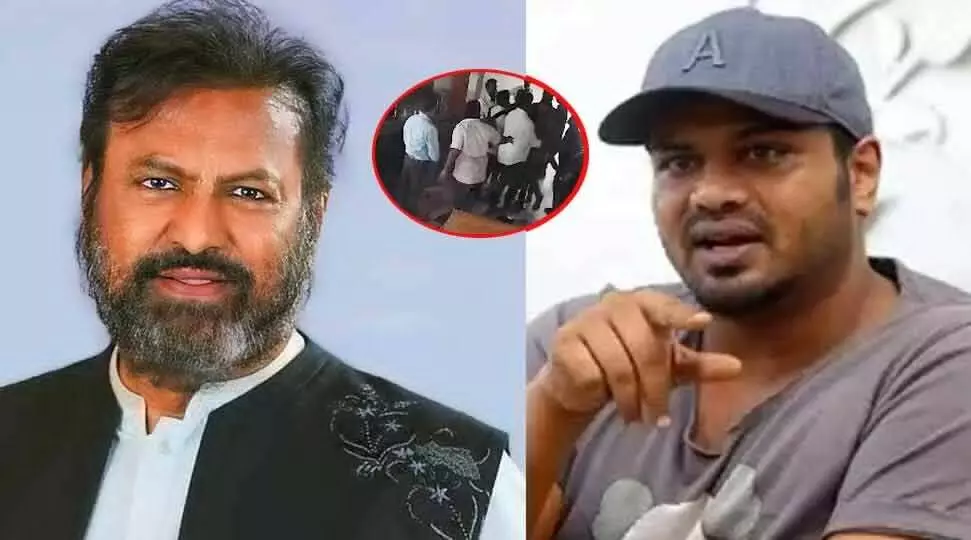 తిరుపతిలో మోహన్ బాబు బౌన్సర్ల రచ్చ రచ్చ.. తీవ్ర ఆగ్రహం వ్యక్తం చేసిన మంచు మనోజ్ తిరుపతిలో మోహన్ బాబు బౌన్సర్ల రచ్చ రచ్చ.. తీవ్ర ఆగ్రహం వ్యక్తం చేసిన మంచు మనోజ్