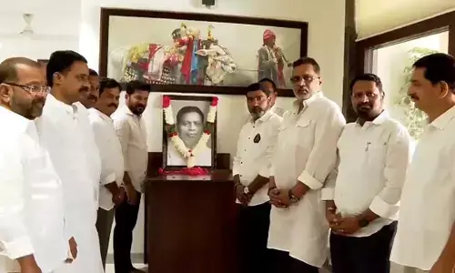 CM Revanth: పెన్షన్లకు ఆద్యుడు.. సంజీవయ్యకు నివాళులు అర్పించిన సీఎం రేవంత్ రెడ్డి