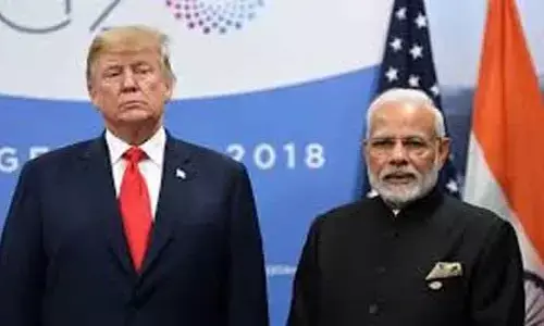 Trump : పన్నుల పెంపులో తగ్గెదే లేదు : మోడీ ముందే ట్రంప్ స్పష్టీకరణ