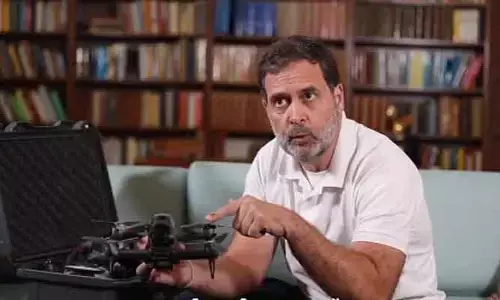 Rahul Gandhi : డ్రోన్లు యుద్ధరంగాన్ని విప్లవాత్మకంగా మార్చేశాయి : రాహుల్ గాంధీ