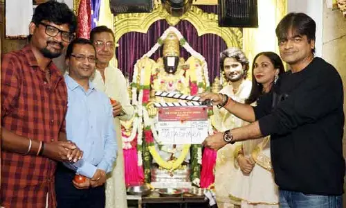 అనంత పద్మనాథుడి చుట్టు ‘జటాధర’ బంధం.. పూజతో స్టార్ట్ (ఫొటోలు వైరల్ )