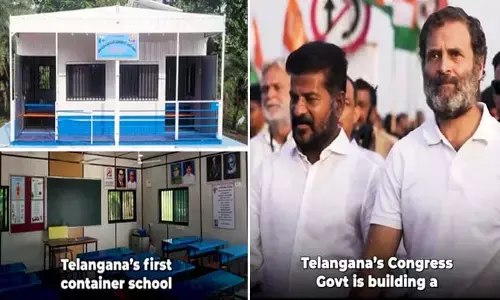 Container School: దేశానికి రోల్ మోడల్‌గా ములుగు కంటైనర్ పాఠశాల.. ఏఐసీసీ కితాబు