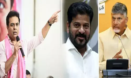 KTR: కృష్ణా జలాలను తన్నుకుపోతున్న ఆంధ్రప్రదేశ్.. మాజీ మంత్రి కేటీఆర్ తీవ్ర ఆరోపణలు