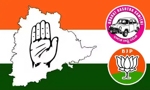 ఆ నినాదాన్ని గట్టిగా వినిపించాలని ఫిక్సైన కాంగ్రెస్.. ఇరకాటంలో బీఆర్ఎస్