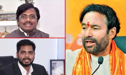 కిషన్‌రెడ్డికి కాంగ్రెస్‌ నేతలు వివేక్‌, వంశీ ఫోన్.. ఎందుకో తెలుసా?