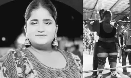 యువ లిఫ్టర్ ప్రమాదవశాత్తు మృతి