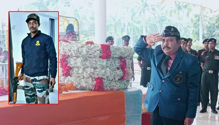 ఫీల్డ్ ఫైరింగ్ ప్రాక్టీస్లో జవాను మృతి ఫీల్డ్ ఫైరింగ్ ప్రాక్టీస్లో జవాను మృతి