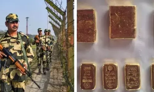 Gold Smuggle: భారత్-బంగ్లాదేశ్ సరిహద్దుల్లో రూ.1.48 కోట్ల విలువైన బంగారం పట్టివేత