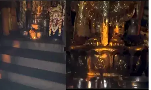 Swarnagiri Sri: స్వర్ణగిరి శ్రీ వారిని తాకిన సూర్యకిరణాలు !