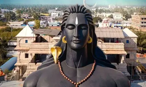 రాష్ట్రంలో ప్రత్యేక ఆకర్షణగా ‘ఆదియోగి’ విగ్రహం.. ఎక్కడో తెలుసా!(ఫొటోలు వైరల్)