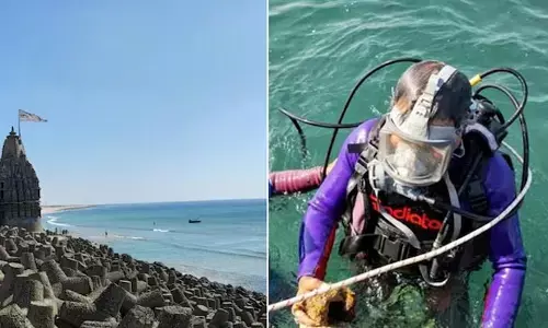 Dwarka: ద్వారకాలో పరిశోధనలు.. ప్రారంభించిన ఆర్కియలాజికల్ సర్వే టీమ్