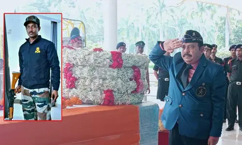 ఫీల్డ్ ఫైరింగ్ ప్రాక్టీస్‌లో జవాను మృతి