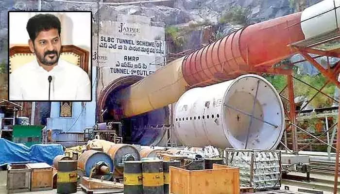 ఎస్ఎల్బీసీ ఘటనపై నిరంతరం సమీక్షిస్తున్న సీఎం రేవంత్రెడ్డి ఎస్ఎల్బీసీ ఘటనపై నిరంతరం సమీక్షిస్తున్న సీఎం రేవంత్రెడ్డి