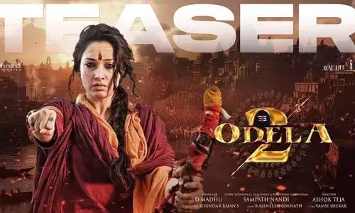 Odela 2 Teaser : కుంభ‌మేళాలో త‌మ‌న్నా   ఓదెల 2  మూవీ  టీజ‌ర్ రిలీజ్‌.. ఎలా ఉందంటే?