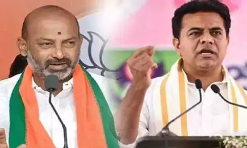 Breaking: కేటీఆర్‌పై బండి సంజయ్ ఘాటు వ్యాఖ్యలు
