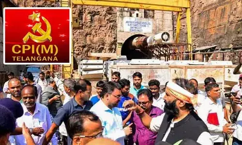 CPIM: టన్నెల్‌లో చిక్కుకున్న వారిని సురక్షితంగా బయటకు తీసుకురావాలి