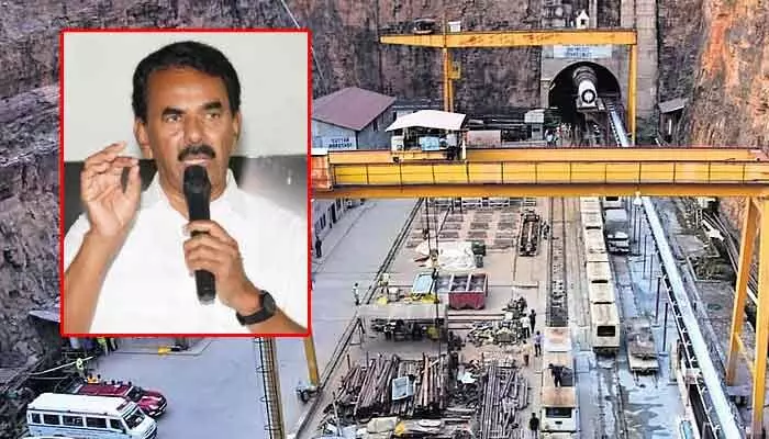ఇంకా ముందుకు వెళ్లడం సాధ్యం కావట్లేదు.. టన్నెల్ ప్రమాదంపై మంత్రి జూపల్లి మరో ప్రకటన ఇంకా ముందుకు వెళ్లడం సాధ్యం కావట్లేదు.. టన్నెల్ ప్రమాదంపై మంత్రి జూపల్లి మరో ప్రకటన