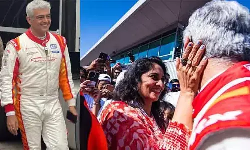 Ajith Kumar: స్టార్ హీరో అజిత్ కుమార్‌కు మరోసారి ప్రమాదం.. పల్టీలు కొట్టిన కారు(వీడియో)