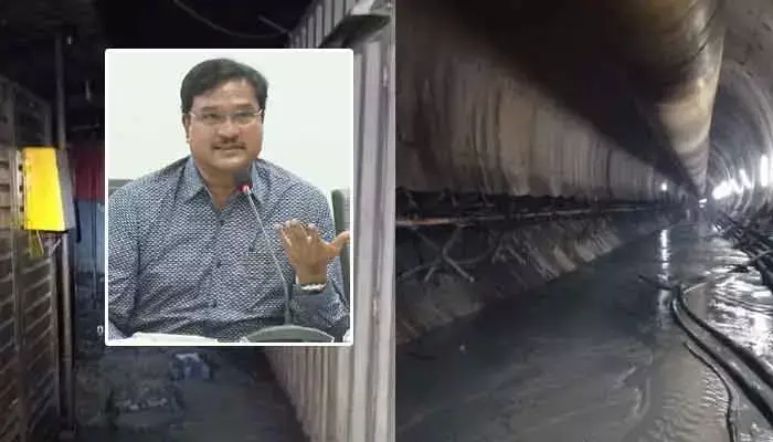 SLBC టన్నెల్‌ వద్దకు హైడ్రా కమిషనర్ రంగనాథ్..!