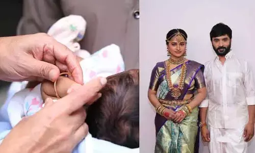 నటి కూతుళ్లకు బహుమతిగా బంగారు గాజులు ఇచ్చిన స్టార్ హీరో..  ఆమె రియాక్షన్ ఏంటంటే?