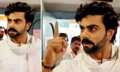 అబ్బబ్బా.. ఏం సూట్ అయ్యింది.. విరాట్ ఫ్యాన్స్ ఎమోషనల్ అవ్వాల్సిందే! (వీడియో)