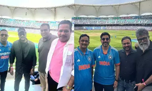 ఇండియా పాక్ సమరం.. దుబాయ్ లో సందడి చేస్తున్న తెలుగు ప్రముఖులు
