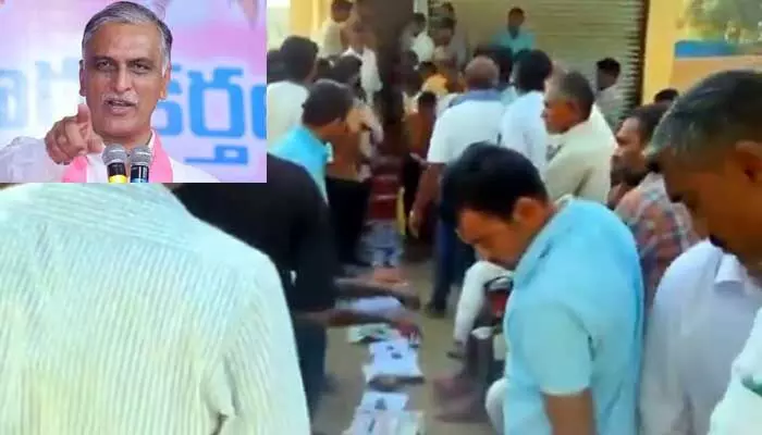 Harish Rao : రైతులు రోడ్ల మీద.. ప్రభుత్వం మొద్దు నిద్రలో : హరీష్ రావు Harish Rao : రైతులు రోడ్ల మీద.. ప్రభుత్వం మొద్దు నిద్రలో : హరీష్ రావు
