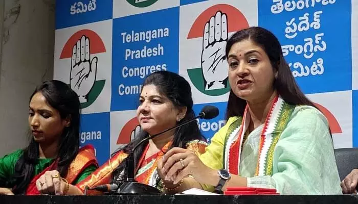 దేశంలోనే తెలంగాణ నం.1.. జాతీయ మహిళా కాంగ్రెస్ అధ్యక్షురాలు అల్కాలాంబా దేశంలోనే తెలంగాణ నం.1.. జాతీయ మహిళా కాంగ్రెస్ అధ్యక్షురాలు అల్కాలాంబా