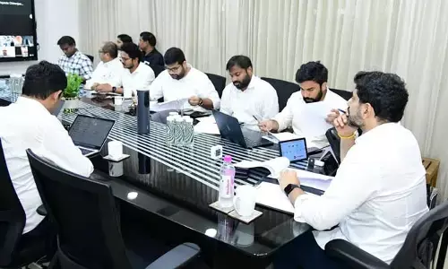 మూడు రోజుల్లో ఎన్నికలు.. పార్టీ నేతలతో మంత్రి లోకేశ్ కీలక సమావేశం