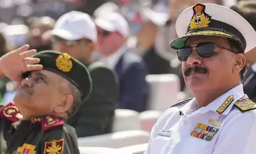 Navy: దేశ రక్షణ తయారీని మెరుగుపరచడానికి సెమీకండక్టర్ పాలసీ ముఖ్యం: నేవీ చీఫ్