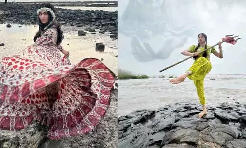 చేతిలో శూలం.. పరమశివుడి భక్తిలో లీనమైన నితిన్ హీరోయిన్.. పిక్స్ వైరల్
