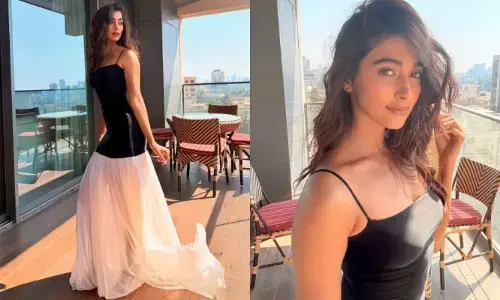 Pooja Hegde: మేరీ పూజా.. బ్లాక్‌ డ్రెస్సులో మెరిసిపోతున్న ముద్దుగుమ్మ.. ఎంత క్యూట్‌గా ఉందో మీరే చూడండి!