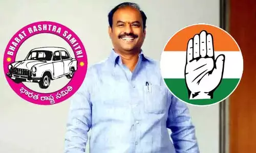 నేను బీఆర్ఎస్ ఎమ్మెల్యేను.. కాంగ్రెస్ వాళ్లు నా ఫొటోలను ఫ్లెక్సీలలో వాడుకుంటున్నారు.. కేసు నమోదు