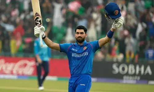 ఇంగ్లాండ్‌ను చితక్కొట్టిన ఆఫ్గానిస్తాన్.. రికార్డు సెంచరీ నమోదు చేసిన ఇబ్రహీం
