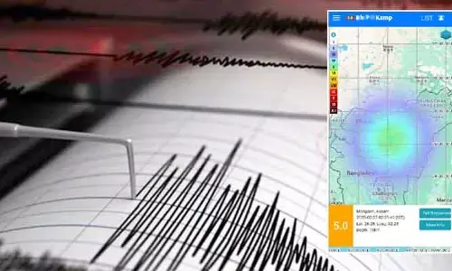 Earthquake: అసోంలో భూకంపం.. ఇళ్ల నుంచి పరుగులు తీసిన జనం