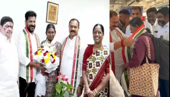 T congress: మేడం సింప్లిసిటీ సూపర్.. మీనాక్షినటరాజన్ కు నెటిజన్ల ప్రశంసలు T congress: మేడం సింప్లిసిటీ సూపర్.. మీనాక్షినటరాజన్ కు నెటిజన్ల ప్రశంసలు