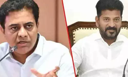 KTR : విషాదంలో మంత్రుల వినోదం : కేటీఆర్